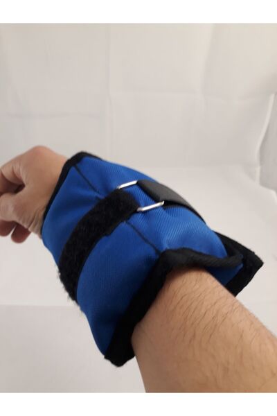 ÇAKABEY El Ayak Bilek Ağırlığı 500 gr + 500 gr (Toplam 1 kg) Kum Torbası Fizik Tedavi Fitness Spor