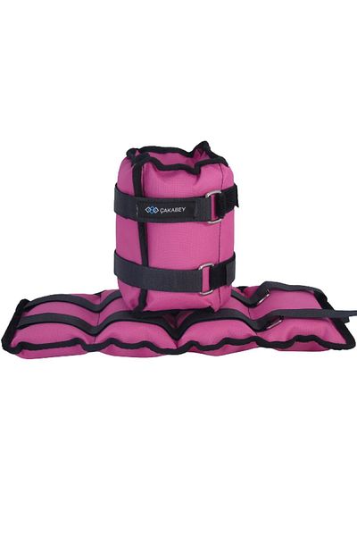ÇAKABEY Hand-Foot Wrist Weight 3 Kg Pink Pair