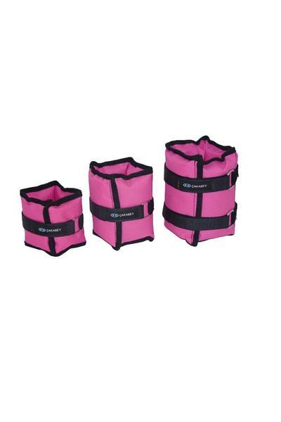 ÇAKABEY Hand-Foot Wrist Weight 2.5 Kg Pink Pair