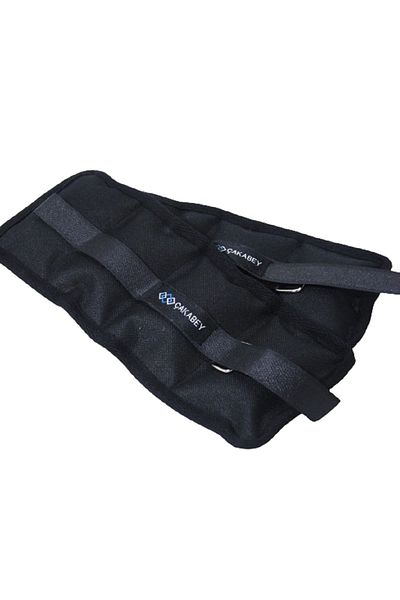 ÇAKABEY Hand-Foot Wrist Weight 250 gr Black Pair (2 PCS)