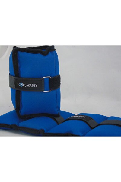 ÇAKABEY El Ayak Bilek Ağırlığı 500 gr + 500 gr (Toplam 1 kg) Kum Torbası Fizik Tedavi Fitness Spor