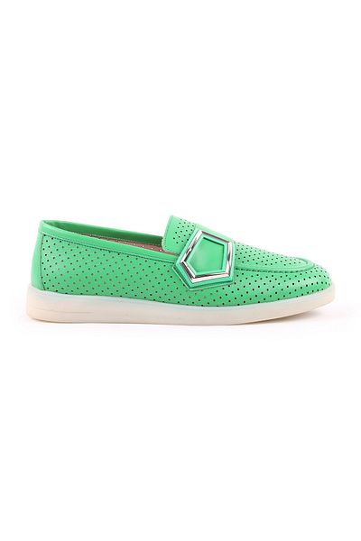 Libero Green Loafer - L039.8713 Women's Shoes