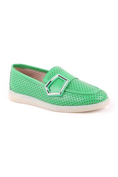 Libero Green Loafer - L039.8713 Women's Shoes
