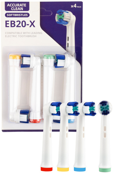 SoftBristles Accurate Clean Eb20-x Şarjlı Diş Fırçası Oral-b Diş Fırçalarına ...