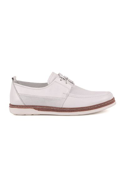 Libero L4740 Мъжки обувки Loafers, бели