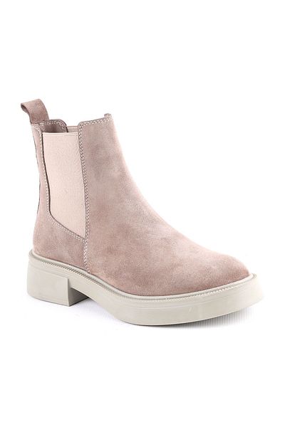 Libero L04.353 Suede Leather Γυναικείες Μπότες Mink