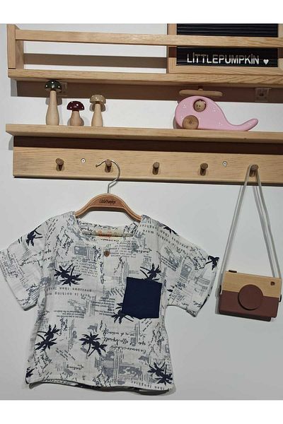 Snoop Kids Summer Pocketed Shorts Set for Baby and Child - Front Buttoned