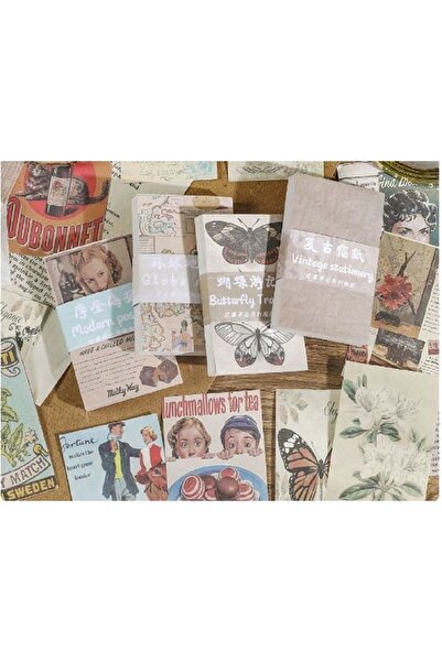 SF SCRAPBOOK KIRTASİYE 60 Sayfa Mini Scrapbook / Scrapbooking Kitabı Çiçek Jo...