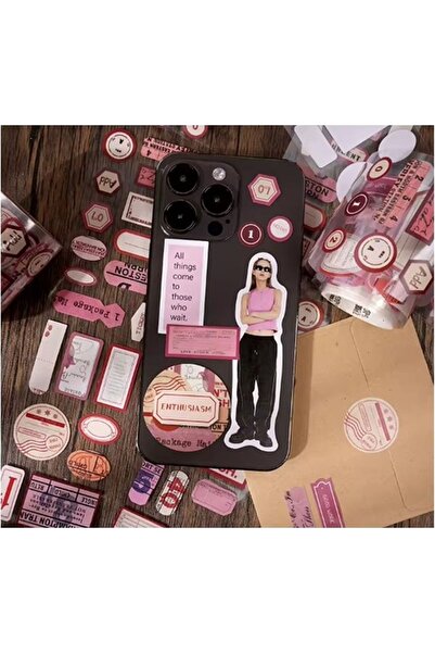 SF SCRAPBOOK KIRTASİYE Scrapbook Washi Journal Pul Sticker Rulo Pet Sticker T...