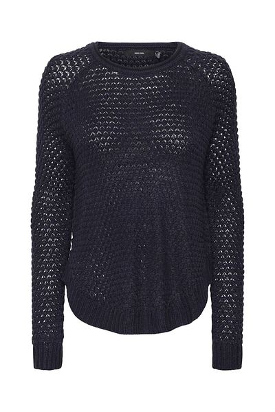 Vero Moda Strickpullover VMESME SURF LS O-NECK BLOUSE