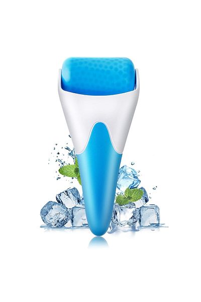 Welta Ice Roller Ice Roller Facial Massage & Skin Cooling Tool And Titanium Tip 540 Needle Dermaroller 1 Mm