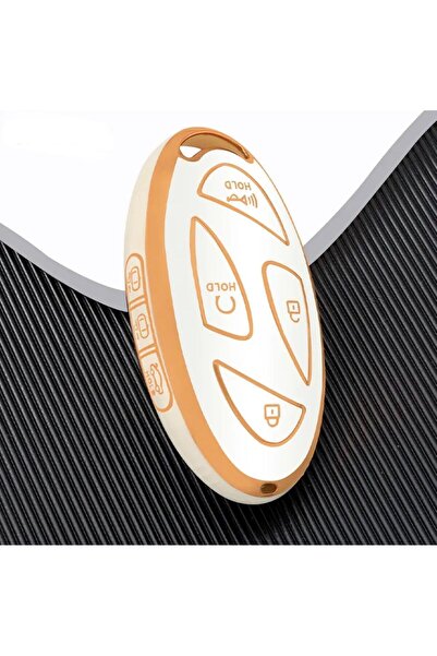 AYZ GARAGE Hyundai Ioniq - Cream Tpu Material Key Case