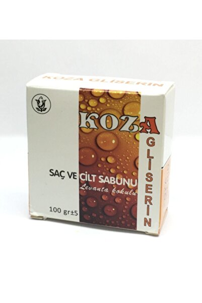 Koza صابون الجلسرين للشعر والبشرة برائحة اللافندر 100 جرام