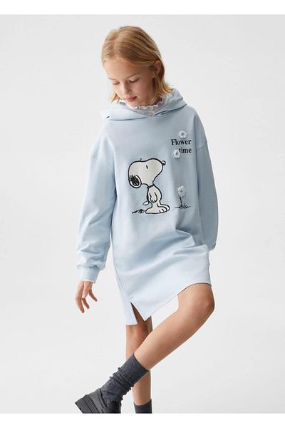 MANGO Kids Φόρεμα φούτερ Snoopy