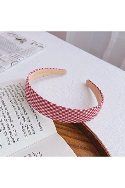 So Much Accesories SO-MUCH عصابة رأس نسائية خفيفة الوزن ومرنة باللون الأحمر