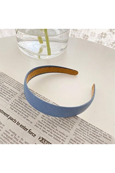 So Much Accesories SO-MUCH ربطة شعر نسائية خفيفة وقابلة للتمدد باللون الأزرق ...