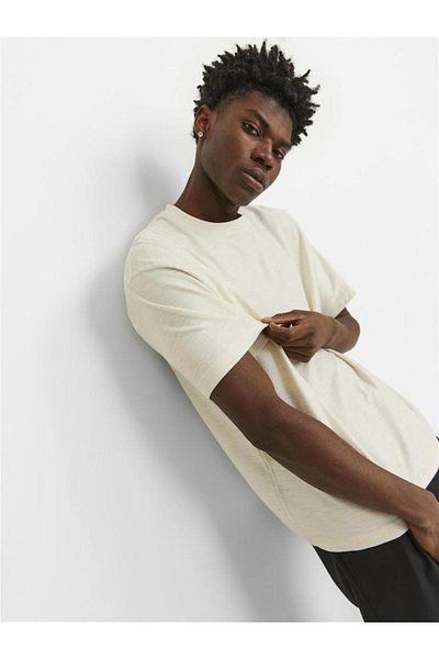 Jack & Jones Jack Jones Blarubert Scoructure - Ανδρικό μπλουζάκι 12251348