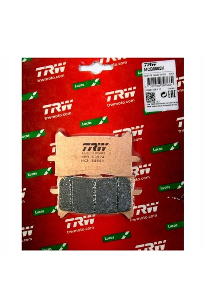 Trw Lucas Mcb888sv Sinter Ön Fren Balata - Honda Crf 1000 L / Dct Africa Twin