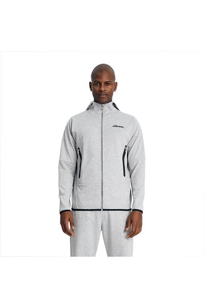 Ellesse Ανδρικό φούτερ Γκρι με φερμουάρ
