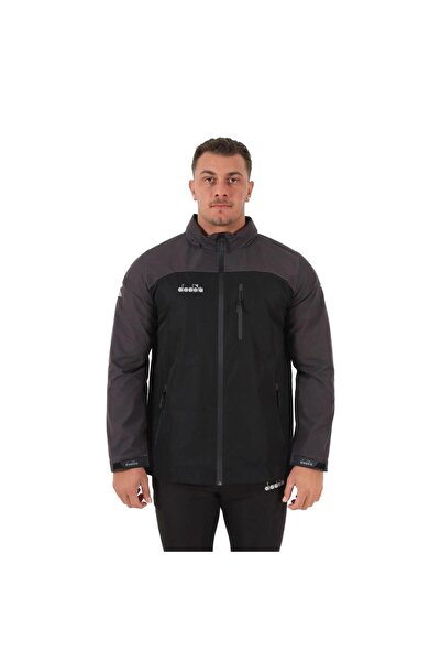 Diadora 1070029 Elite Yağmurluk Siyah-gri
