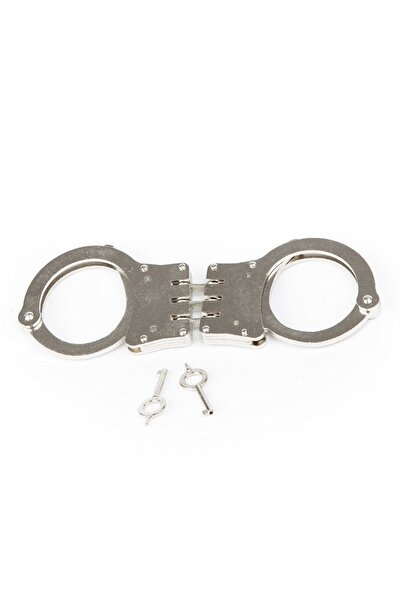 Polis Sepeti EGM Metal Menteşeli Kelepçe Krom