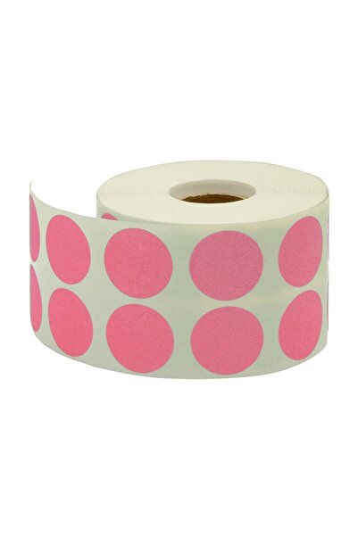 Tanex My Pink 20 mm Dot Labels with 2500 - 6 Rolls (My Exclusive List)