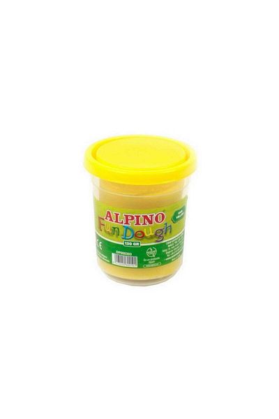 Alpino Çocuk Alpino Play Dough 130 Gram Yellow Play Dough