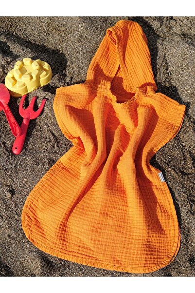 Vennusbaby معطف بغطاء للرأس من الموسلين العضوي مكون من 4 طبقات