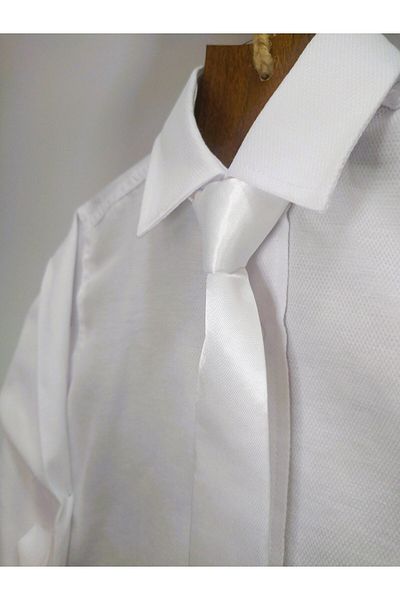 GallanD Classic Plain Satin Tied Unisex Special Day Birthday Wedding Satin Tie Children 9-10 Years