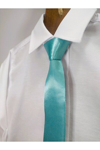 GallanD Tie 3-4 Years Old Children's Plain Satin Tied Unisex Special Day Birthday Wedding Satin Tie