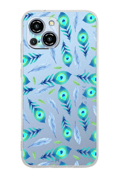 PrintiFy Evil Eye Bead 3 Printed Camera Protection Transparent Silicone Case ...