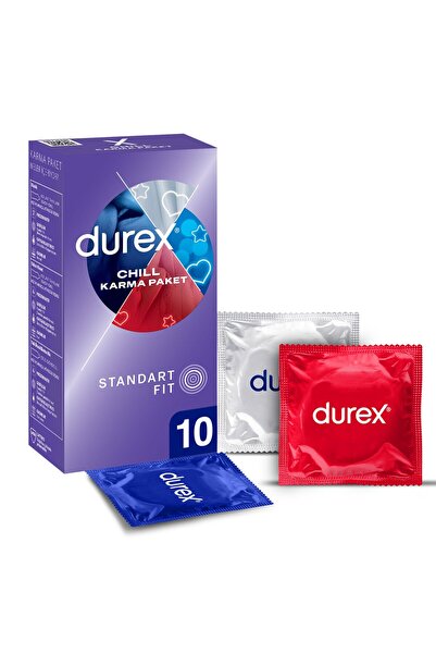 Durex Chill Karma Paket Prezervatif 10'lu