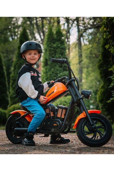 SUATESÇOCUKOTOGALERİSİ CRBY ÇOCUK ELEKTİRİKLİ HARLY MOTOR (24 volt)