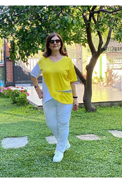 Lema FERMUAR DETAYLI BÜYÜK BEDEN BLUZ