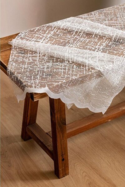 AleynaHome Slub Non-Ironing Tulle Curtain Sparse Pleat