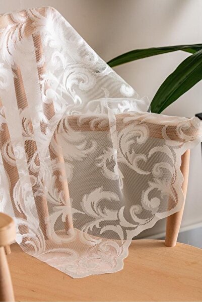 AleynaHome Perdele din tul Ivy din material subțire cu extralarge pentru plantare directă