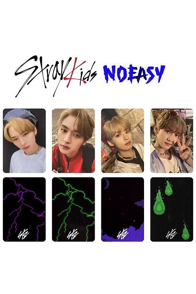 Kpop Dünyasi مجموعة بطاقات الصور لألبوم Stray Kids Lee Know ''Noeasy''
