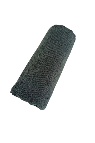 YUKESOFT YAZILIM Сірий мікрофібровий 3-комплектний рушник для перукарні - не залишає плям і фарби для волосся, 50x90 см