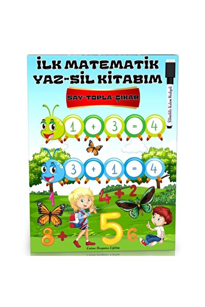 Enine Boyuna Eğitim My First Math Summer-Wipes Book