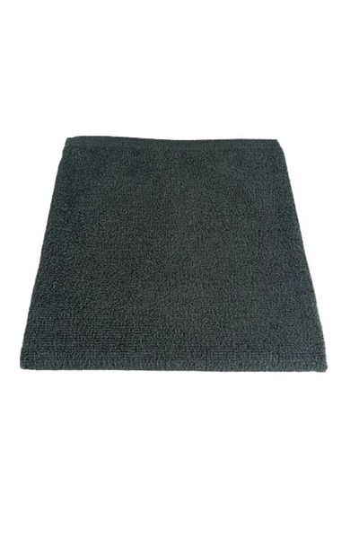 YUKESOFT YAZILIM Gray Microfiber 3-Piece Hairdresser Sports Towel - Stain and Hair Dye Resistant, 50x90 cm