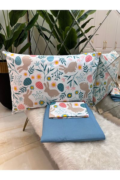 micoton Set de perne dublu 100% bumbac - fără elastic