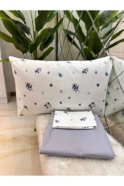 micoton Double 100% Cotton Sheet Pillow Set - Non-Elastic