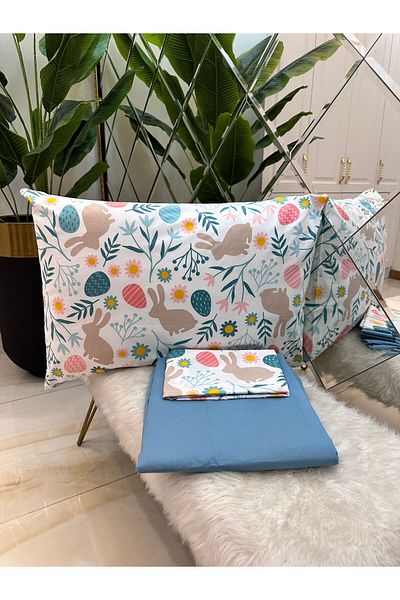 micoton Set de perne dublu 100% bumbac - fără elastic