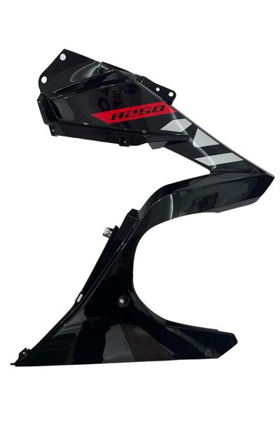 MOTOHANE RKS R250 İç Dizlik Dekoru Sol Siyah Kırmızı Orijinal