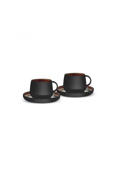 Karaca Galactic Reactive Kaffeetassen-Set für 2 Personen
