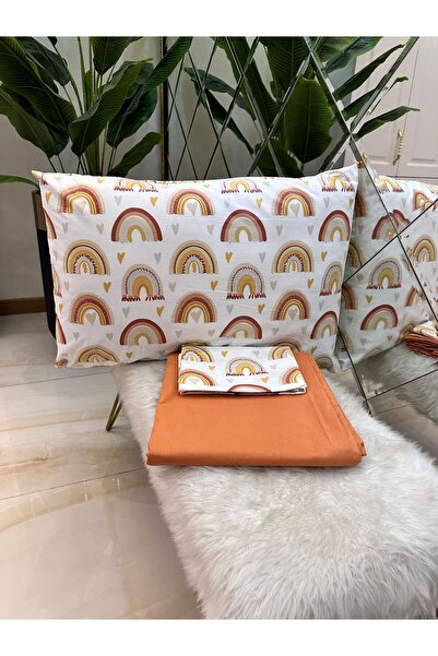 micoton Двоспальний комплект постільної білизни з 100% бавовни - без гумки