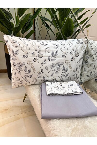 micoton Double 100% Cotton Sheet Pillow Set - Non-Elastic