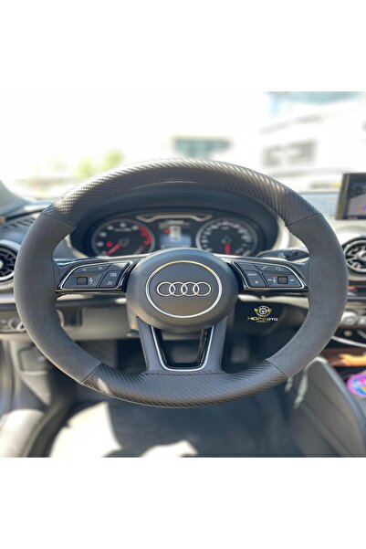 HOPE OTO DİZAYN Audi A3 Alcantara Direksiyon Kılıfı