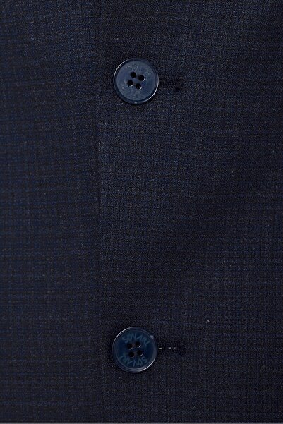 SÜVARİ Regular Kalıp Armürlü Takım Elbise