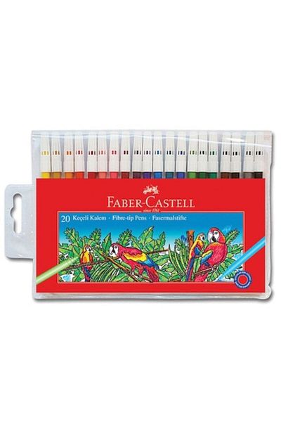 Faber Castell 20 Pieces Felt Tip Pens